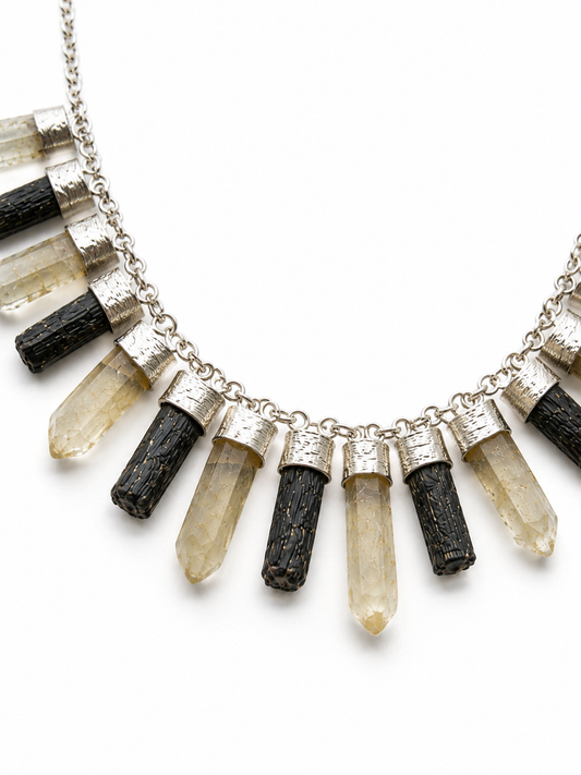 Golden Shadow Necklace