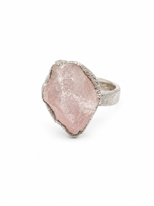 Roze Quarts Ring